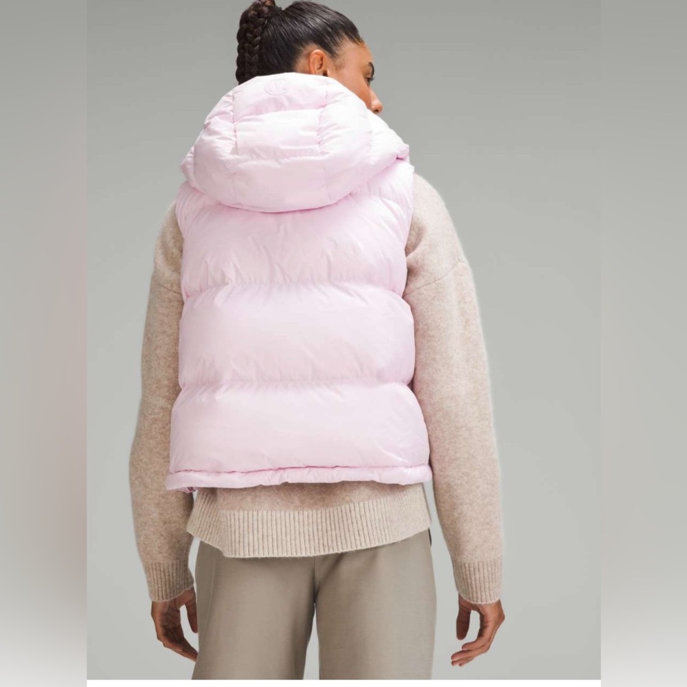 Lululemon Wunder Puff 600-Down-Fill Cropped Vest Size 4 - Picture 2 of 10